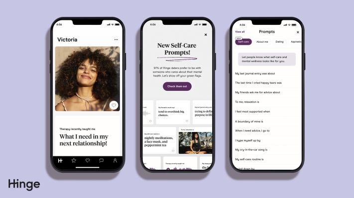 Hinge’s latest feature aims to help users spark conversations about self-care – TechCrunch