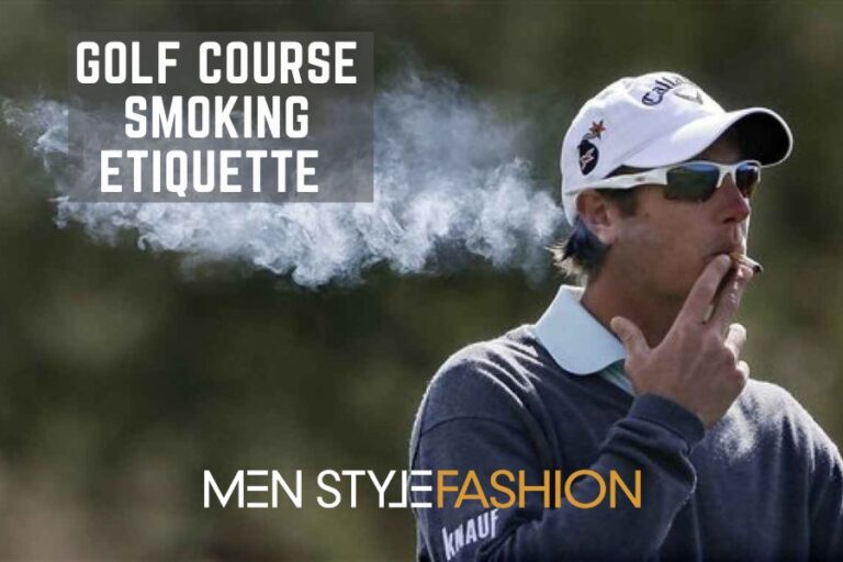 Golf Course Smoking Etiquette